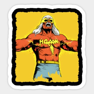 Hogan. Savage. Andre. Sticker